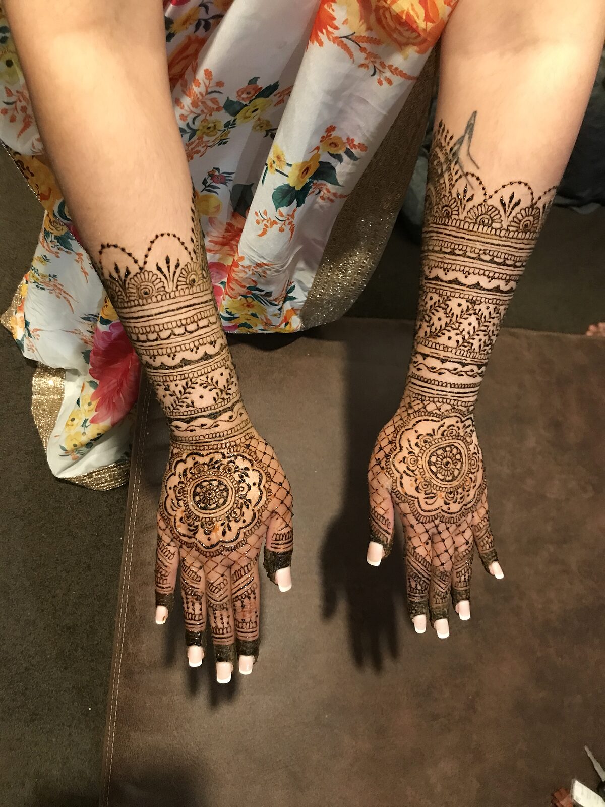 Bridal henna, example 2