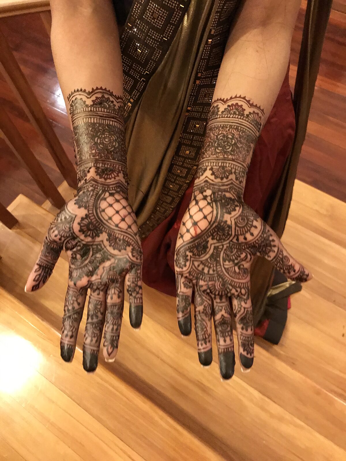 Bridal henna, example 4