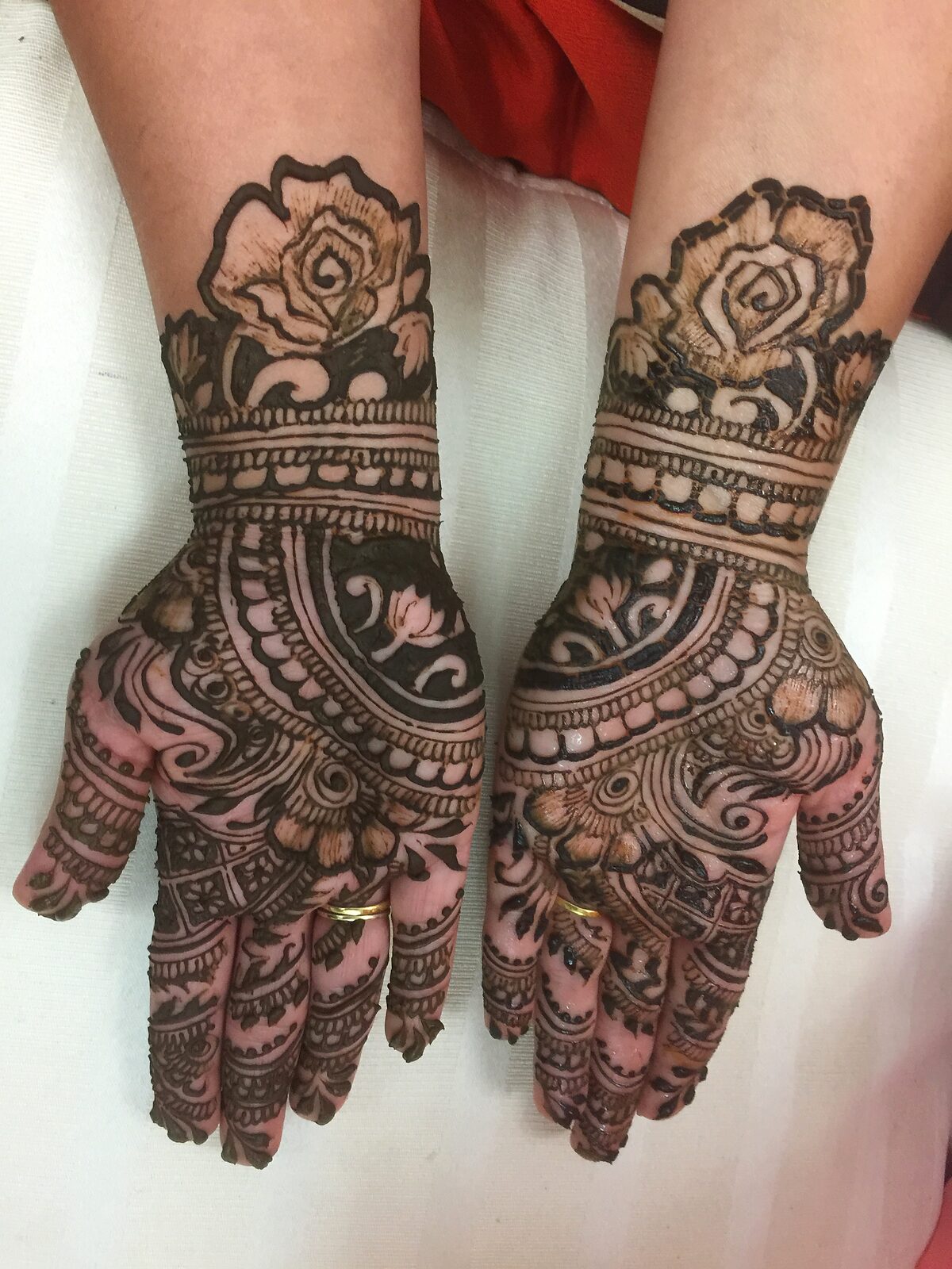 Bridal hands