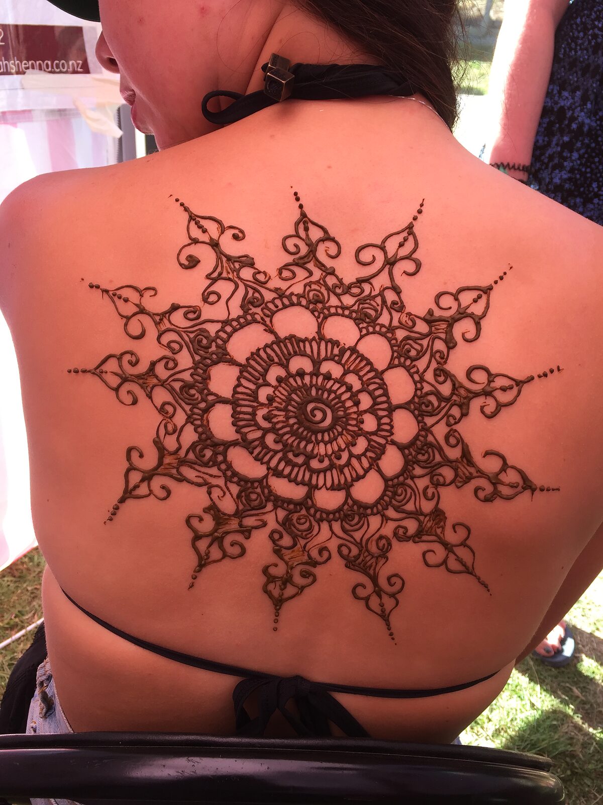 Back mandala