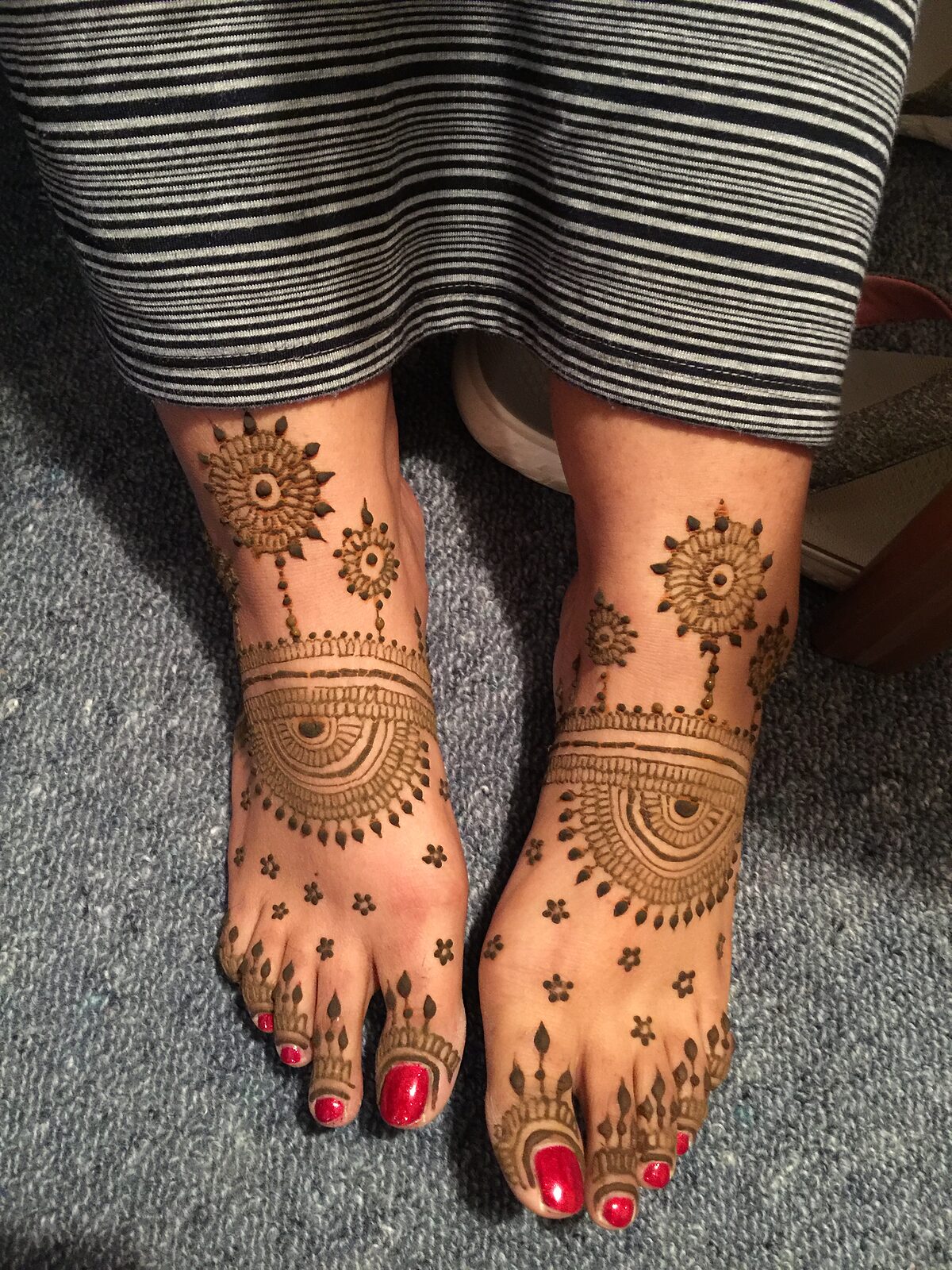 Bridal feet