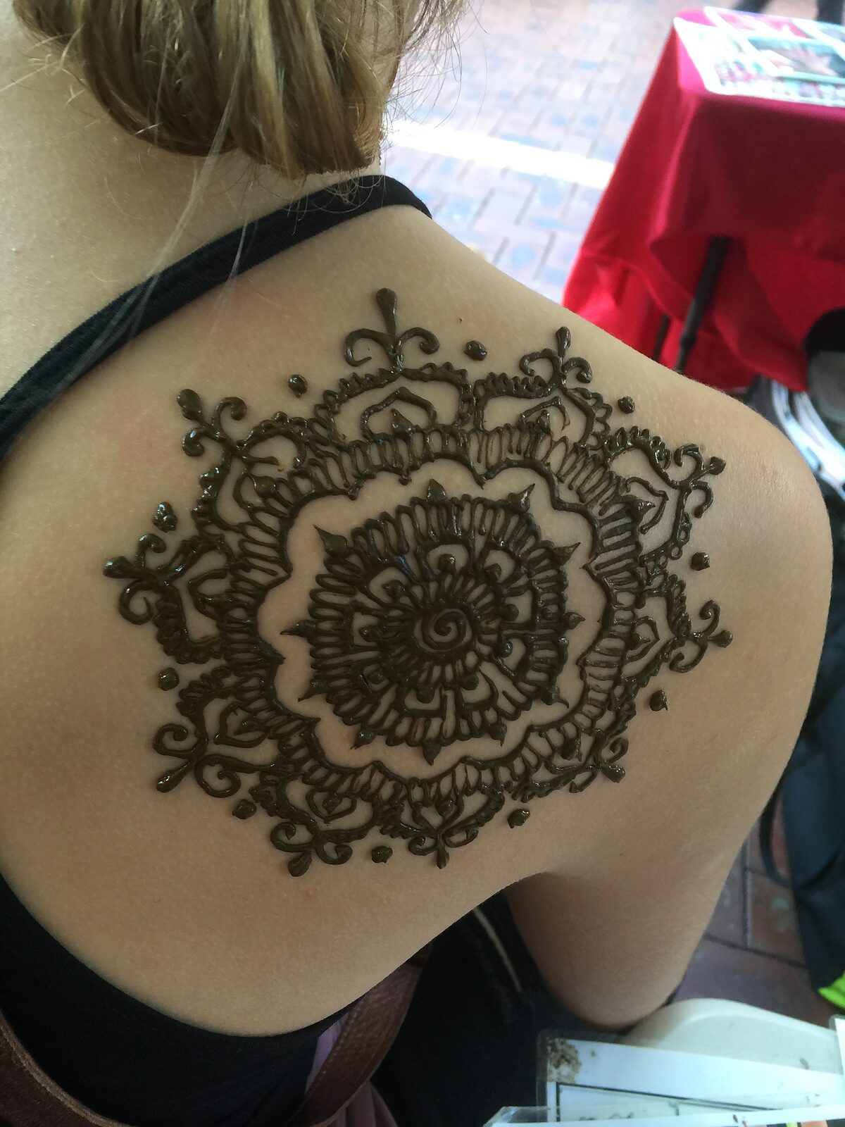 Shoulder mandala