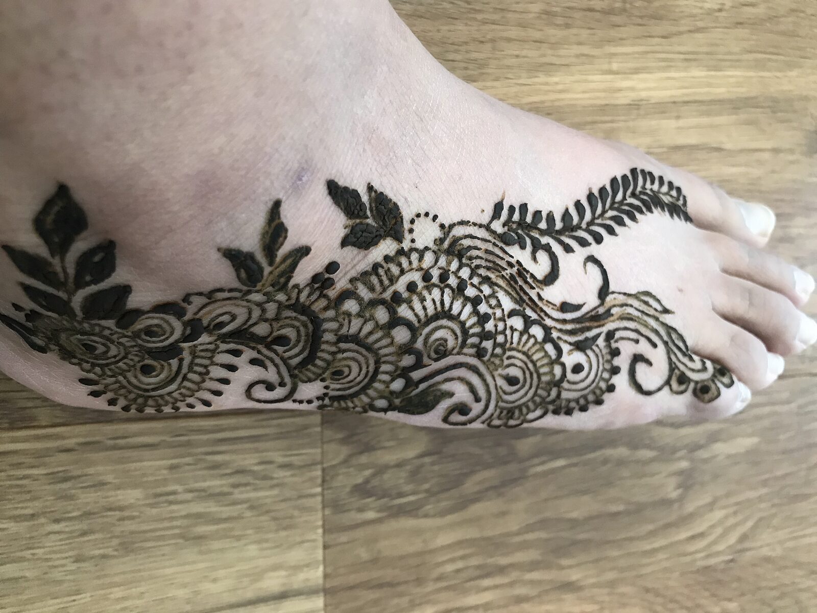 Foot, side view